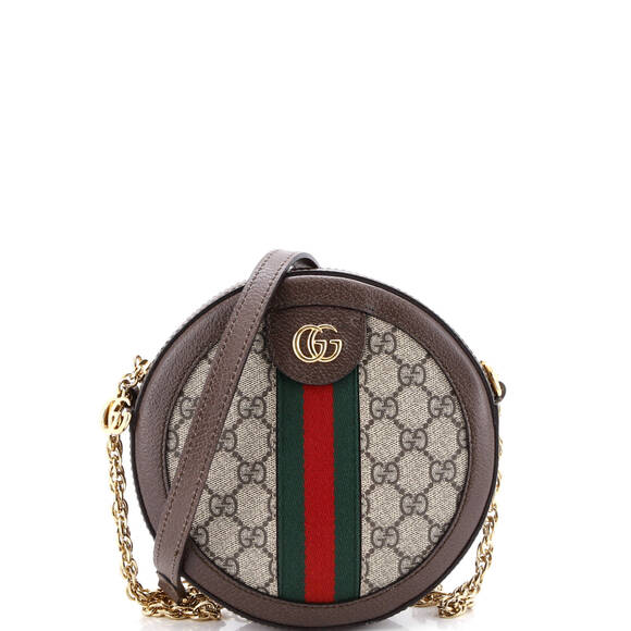 Gucci Ophidia Round Shoulder Bag Gg #186749G13B - Picture 2 of 7